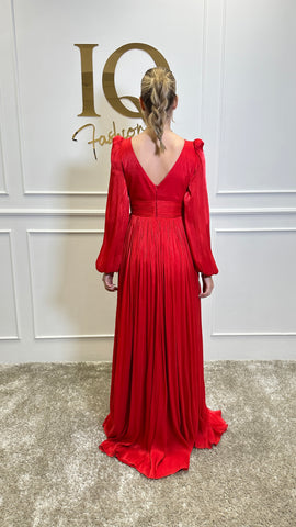 Rochie Destiny pietre Red