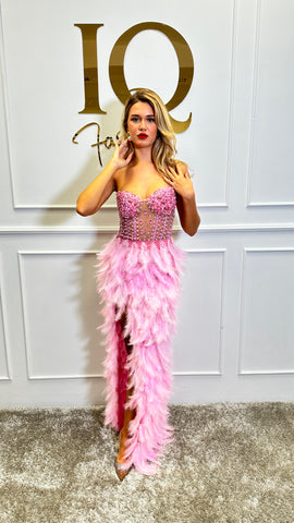 Rochie Kandy Lunga Pink