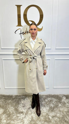 Pardesiu cu epoleti Trendy Milk