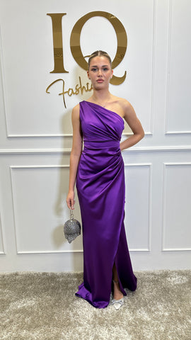 Rochie Simone lunga Purple