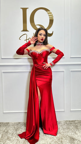 Rochie Agapia Red