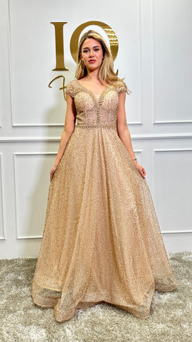 Rochie Elizabeth Beige