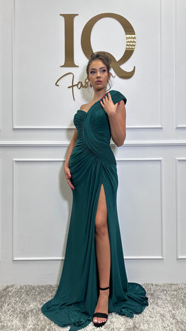 Rochie Sindy Dark Green