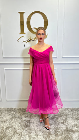 Rochie Dolly Fuchsia