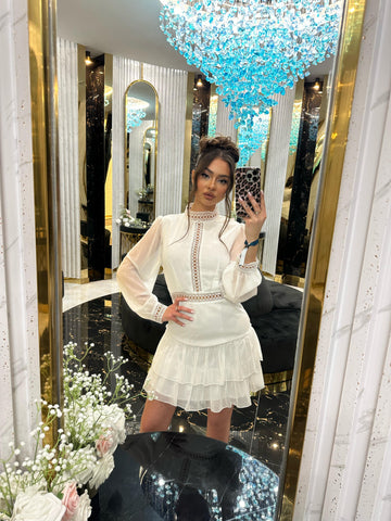 Rochie Vastiana White