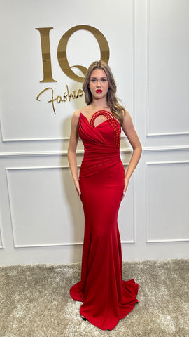 Rochie Elissa Red
