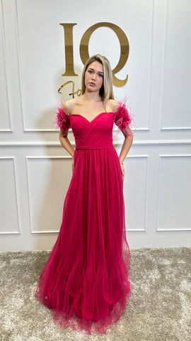 Rochie Elvira Fuchsia