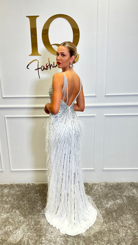 Rochie Assania White