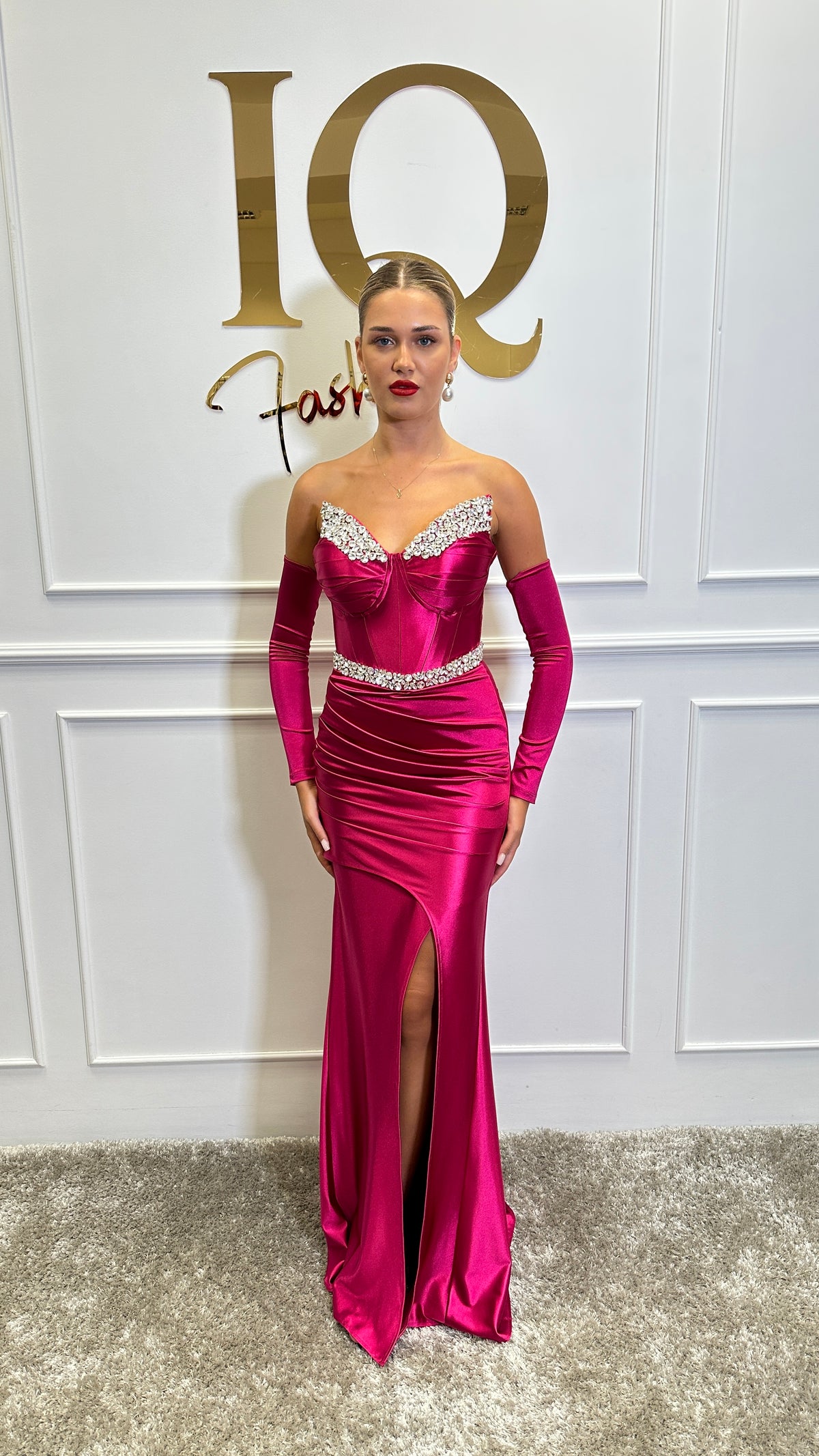 Rochie Helaria Fucsia