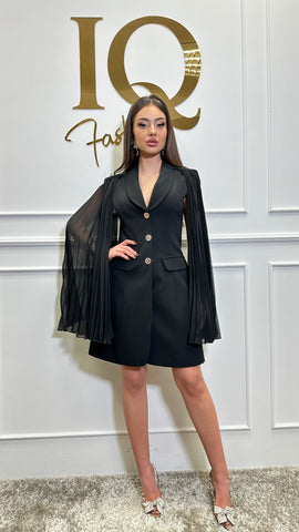Rochie stil sacou Fly Black