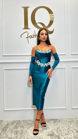 Rochie Charm Green