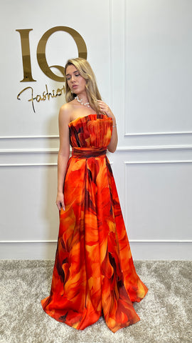 Rochie Awa Orange