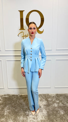 Blue Betthina costume by ELVE STYLE SRL featuring detailed fabric and stylish design, ideal for themed dress-up or costumes.