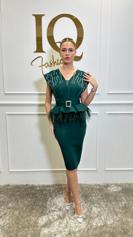 Rochie Adees  Green