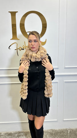 Șal blana naturala Bunny