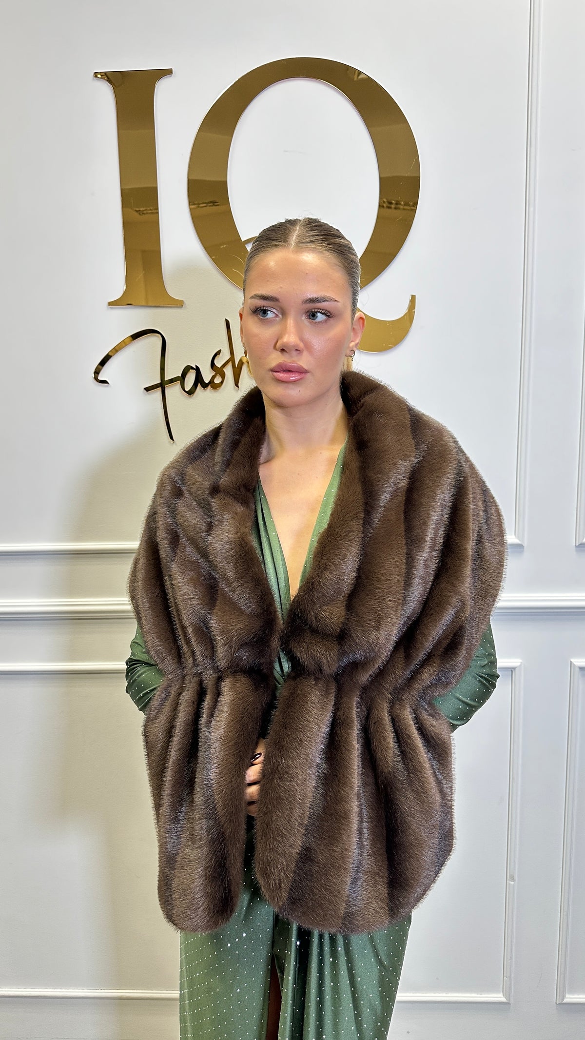 Capa Blana artificiala Tendys Coffe