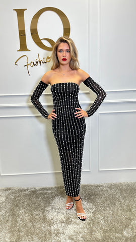 Rochie  Pearly Black