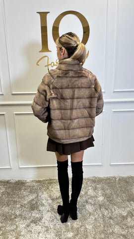 Haina blana artificiala Luissa Beige