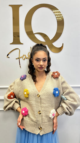 Pulover Cindy Beige