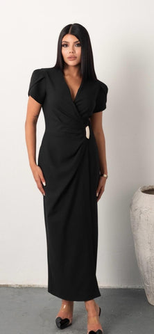 Rochie midi Wanda Black