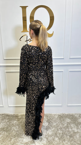 Rochie Kandidosa Coffe Black