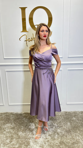 Rochie midi Onesta Purple