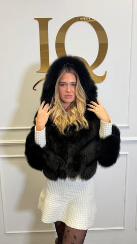 Haina blana naturala Valeria Black