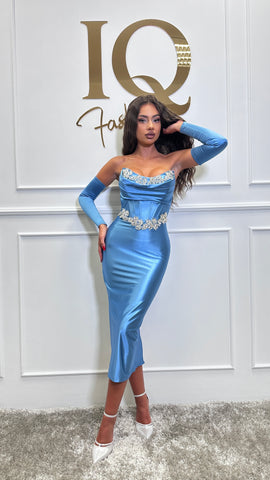 Rochie Charm Blue
