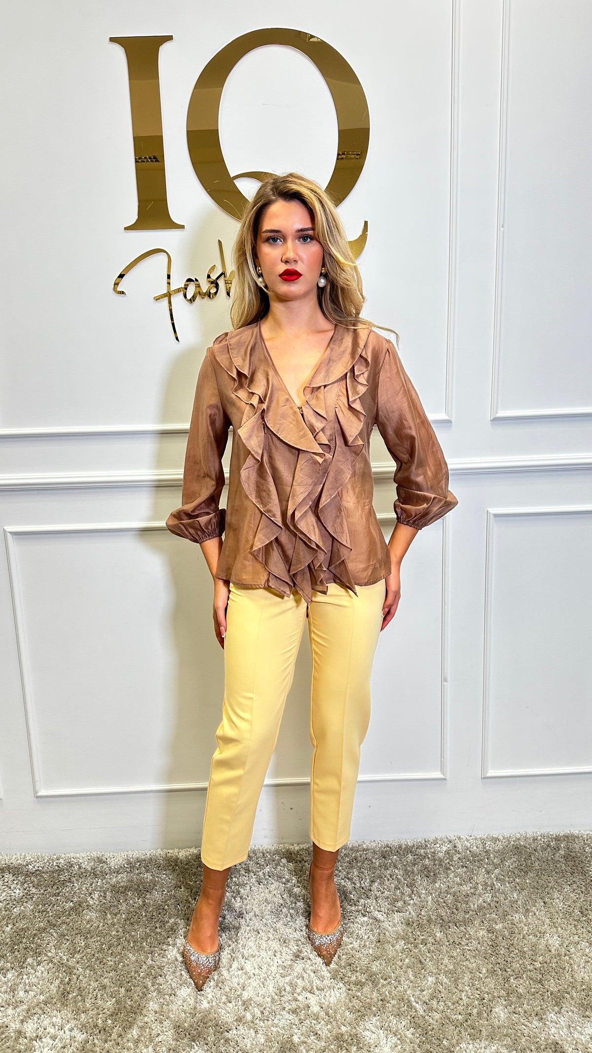 Camasa Mellise  Beige