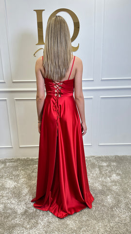 Rochie Evelin Red