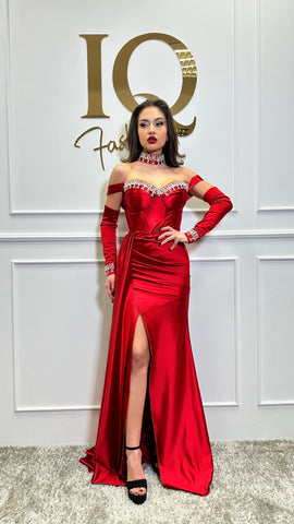 Rochie Agapia Red