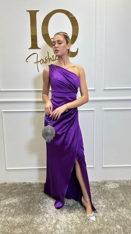 Rochie Simone lunga Purple