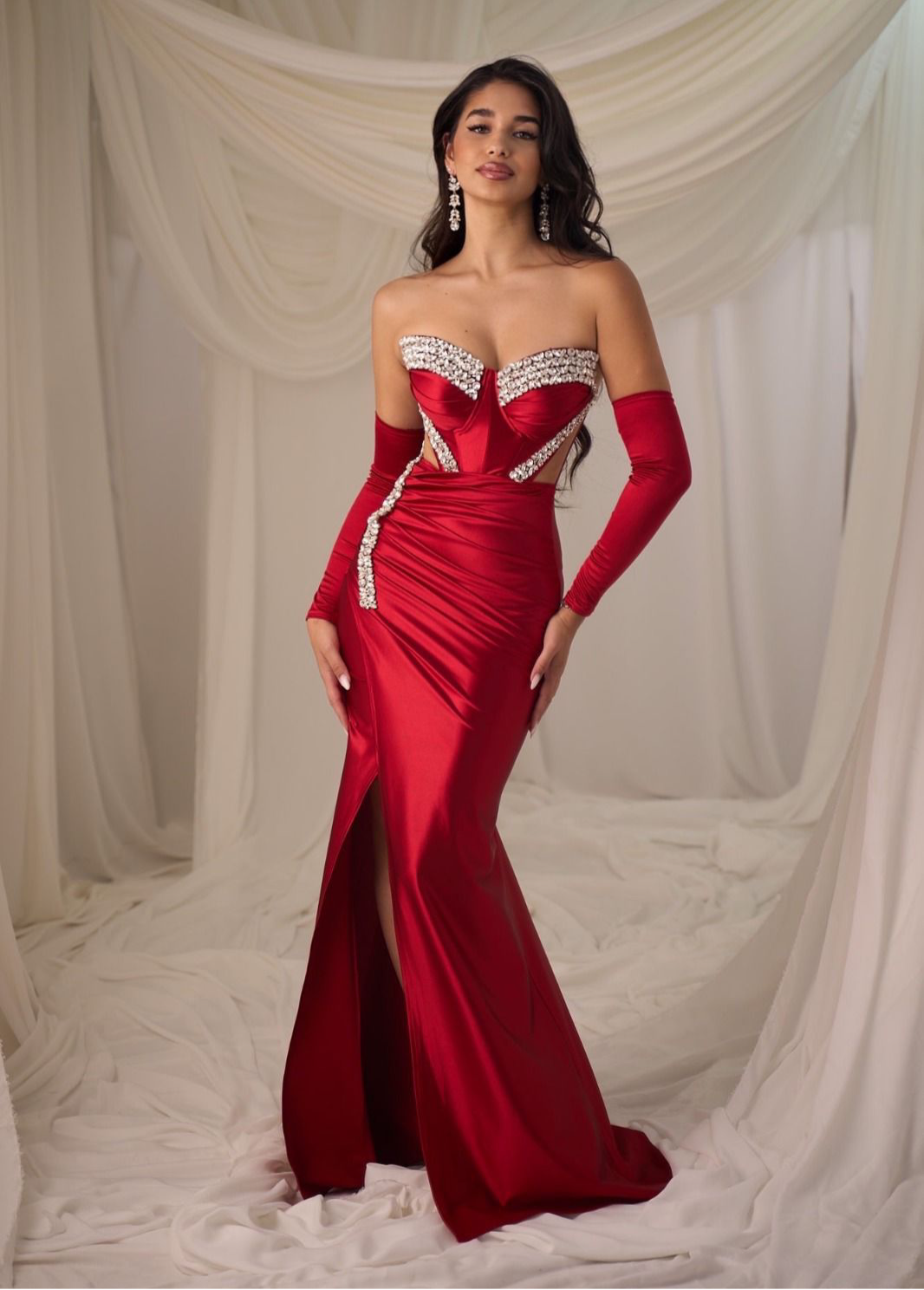Rochie Cinty Red