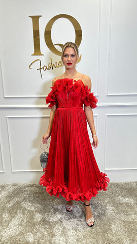 Rochie Cassilia Red