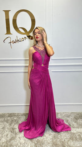 Rochie Lovina Fuchsia