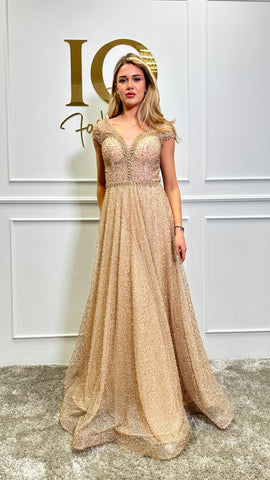 Rochie Elizabeth Beige