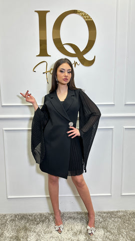 Rochie stil sacou Hippy Black