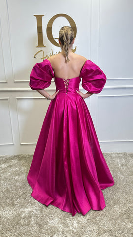 Rochie Sassya Fuchsia