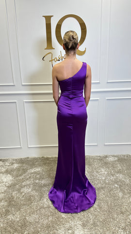 Rochie Simone lunga Purple