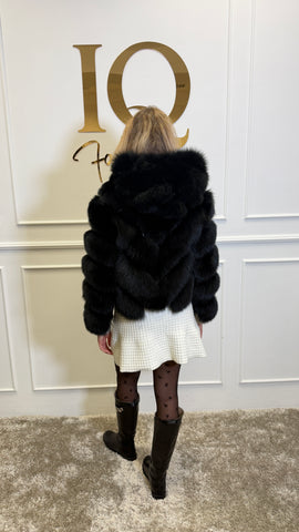 Haina blana naturala Valeria Black