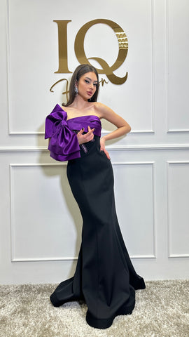 Rochie Show Black Purple