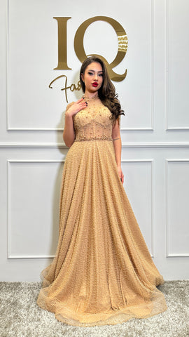 Rochie Royal Beige