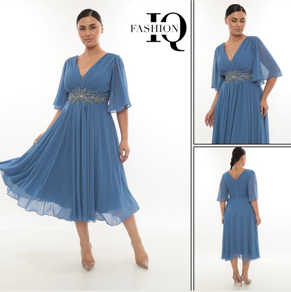 Rochie Astridiana Indigo