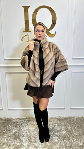 Haina blana artificiala Luxury Beige