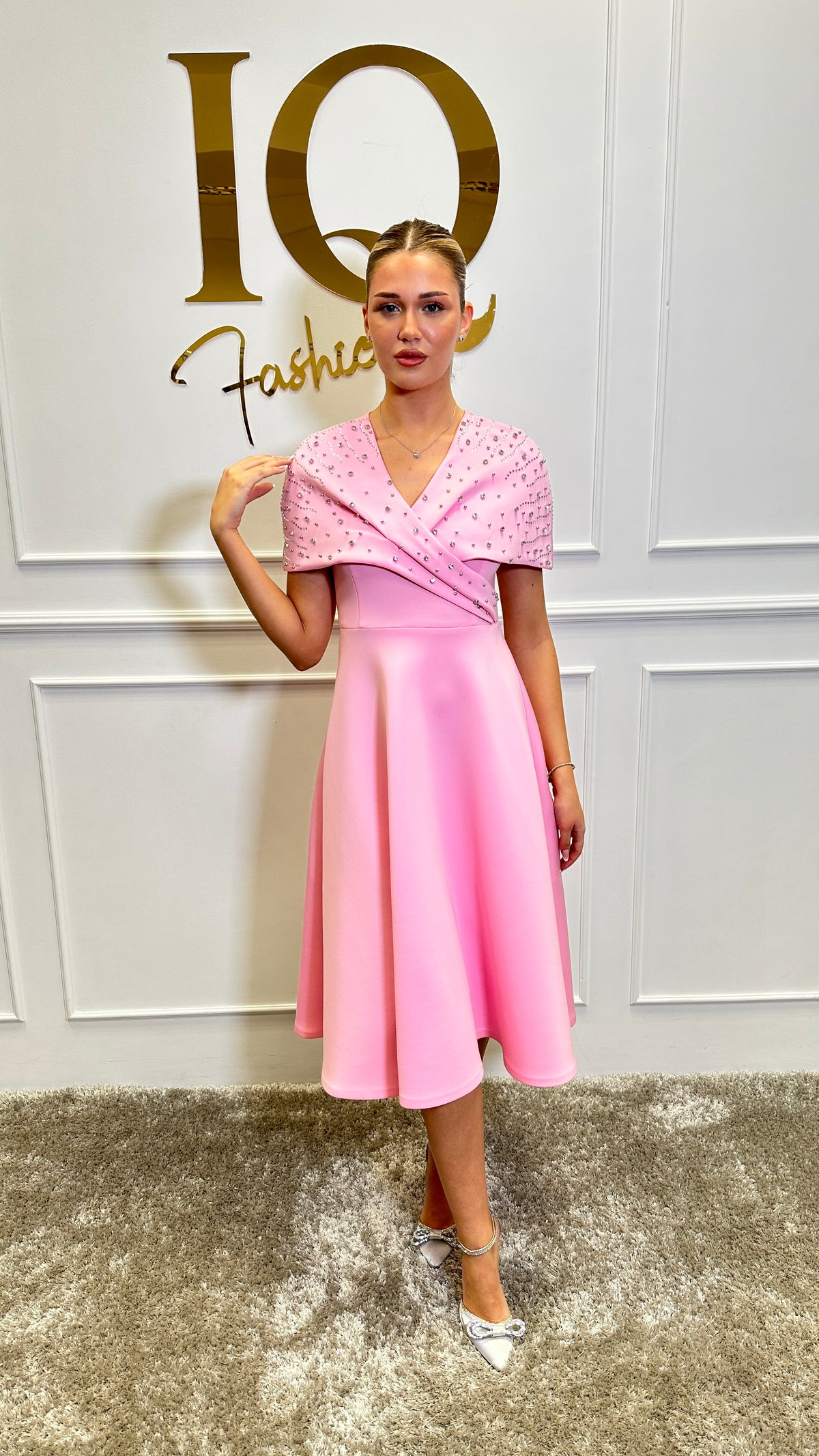 Rochie Astridis Roze