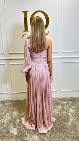 Rochie Dekolte Roze