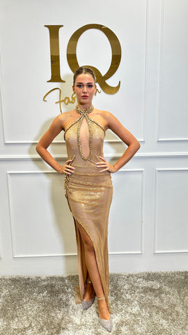 Rochie Esmeralde  Gold