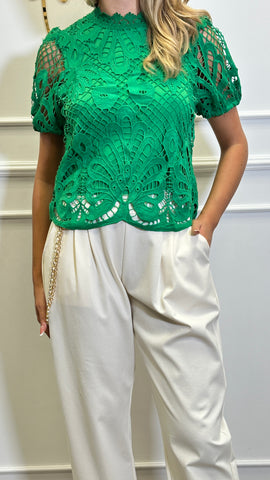 Bluza dantela Madlen Green