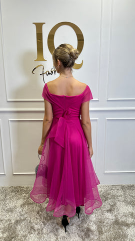 Rochie Dolly Fuchsia