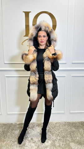 Parka Anatolia Black-Gold